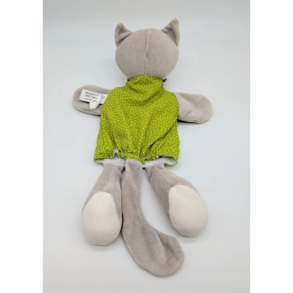 Sigikid Plush Cat Hand Puppet Toy Germany